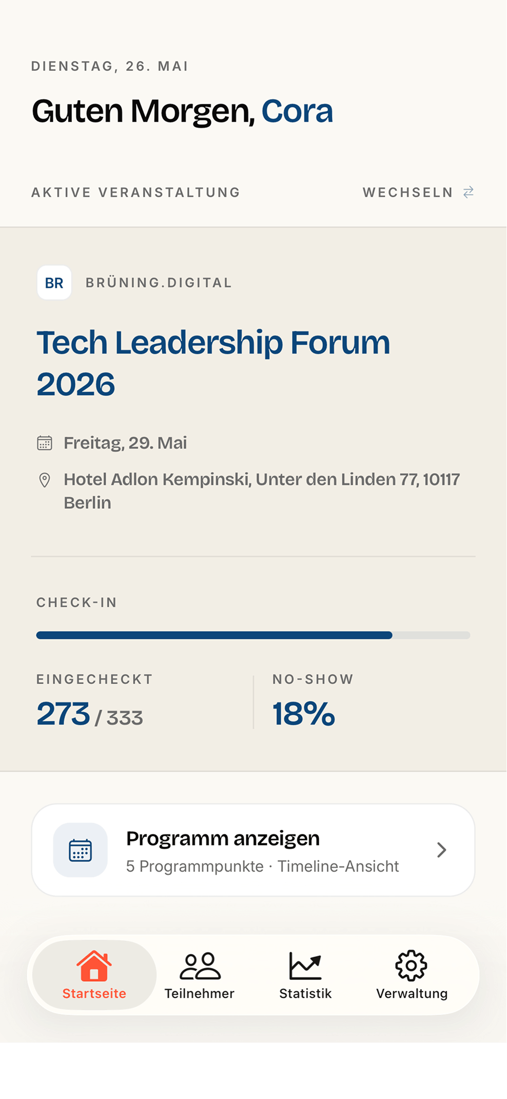 agora App — Screenshot