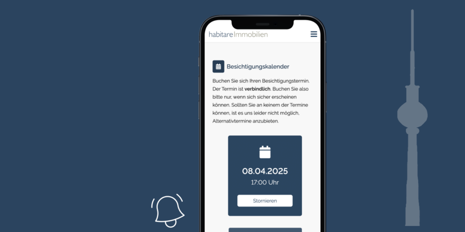 Digital zur Haustür – Besichtigung made in Berlin – Habitare Immobilien